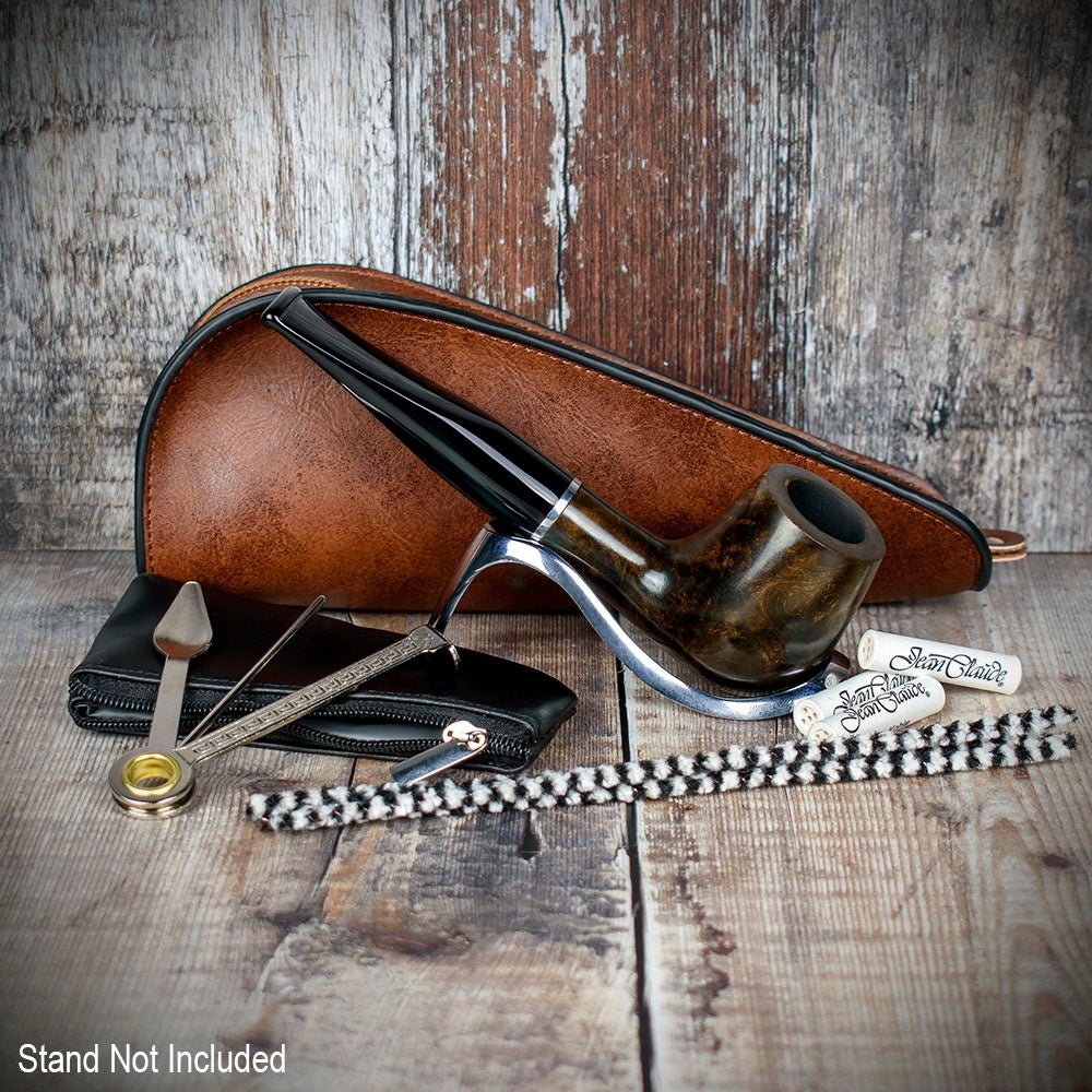 Smoke-King Pipe Smoker's Starter Kit with Straight Briar Pipe - Image 3