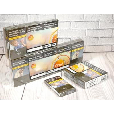 Omé White Superslims 20 Pack Cigarettes UK Duty Paid