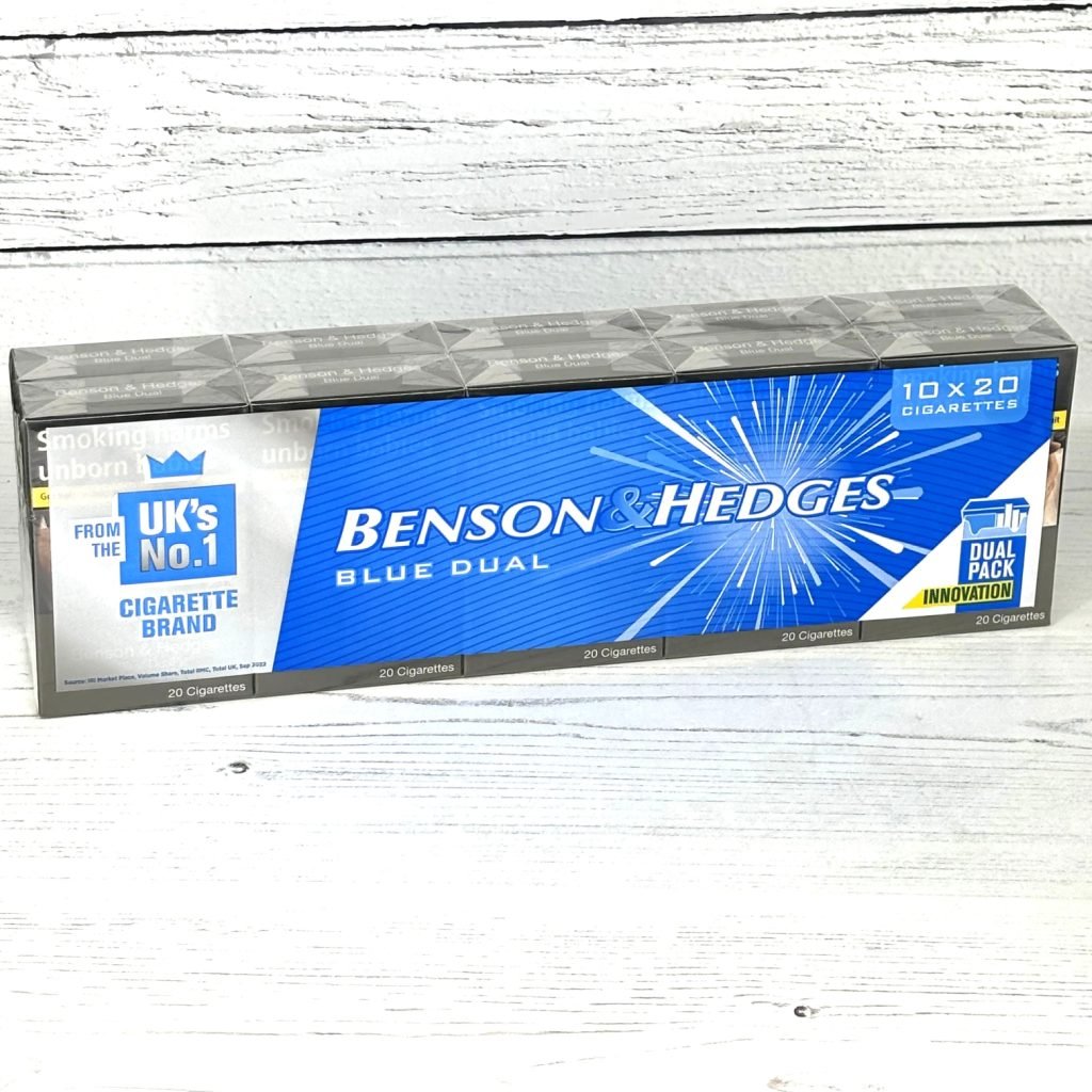 Benson & Hedges Blue King Size 20 Pack cigarettes UK