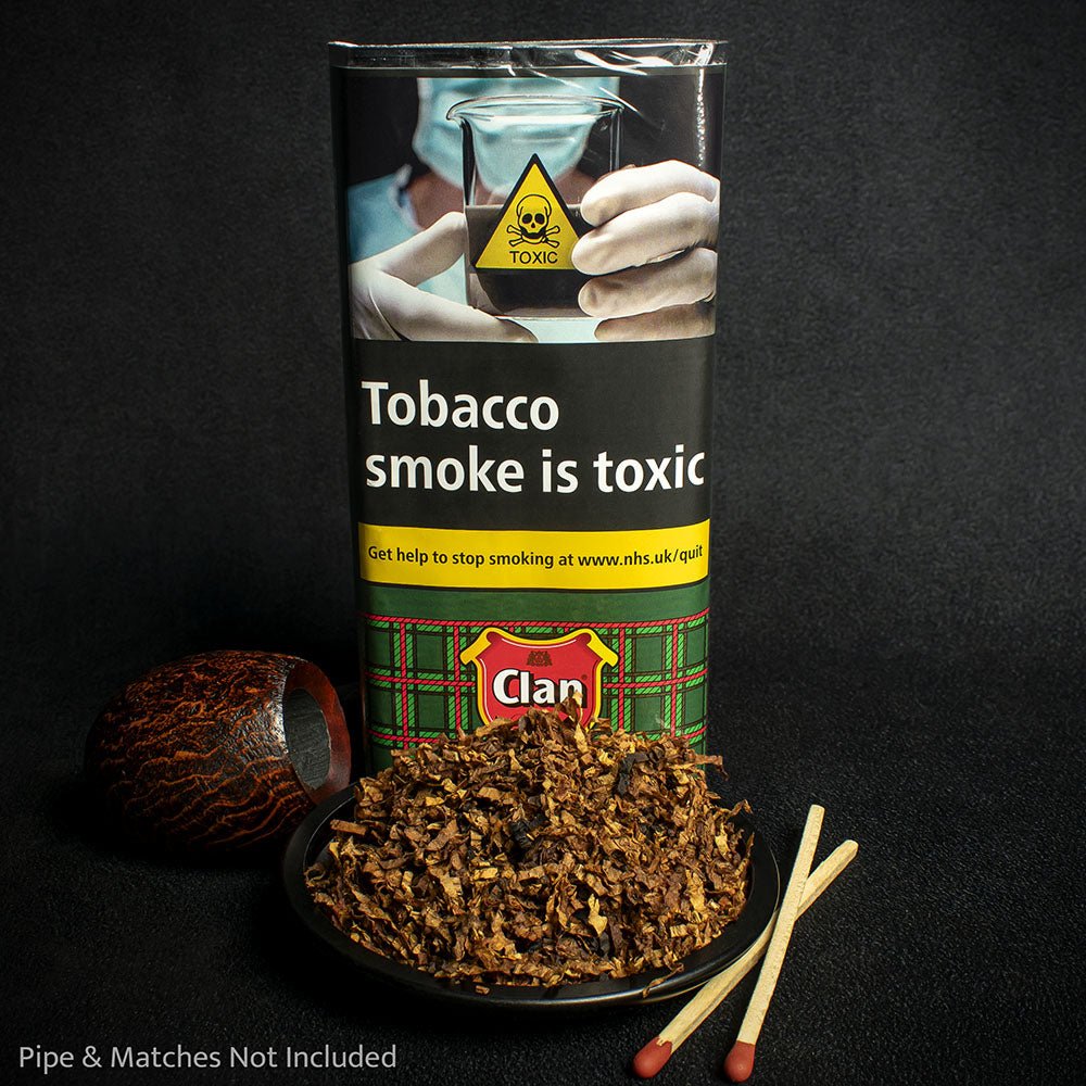 Clan Pipe Tobacco Mixture 50g Packet Mild Strength