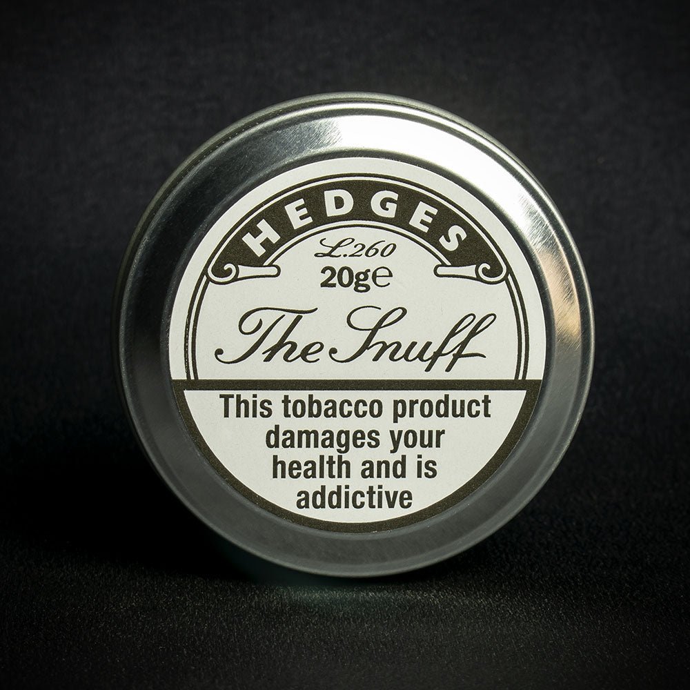 Hedges L260 Menthol Snuff Fine Ground Tobacco 20g Tin - Image 2