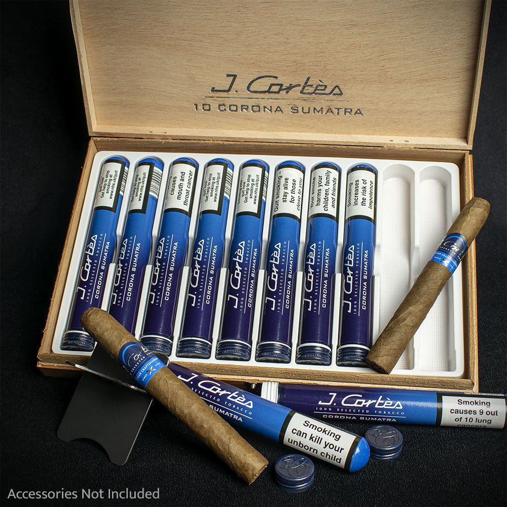 J. Cortes High Class Sumatra Corona Cigar Single - Image 3