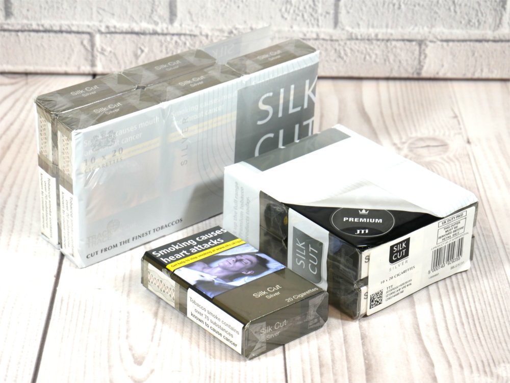 silk cut silver king size cigarettes 20 pack uk