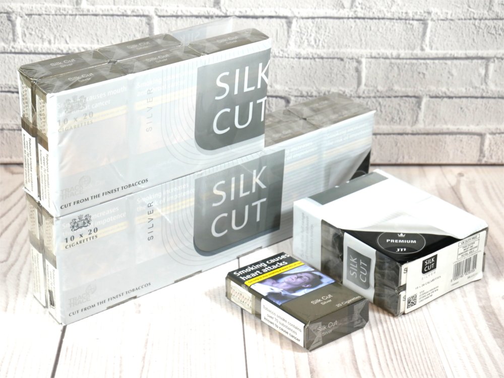 silk cut silver king size cigarettes smooth draw