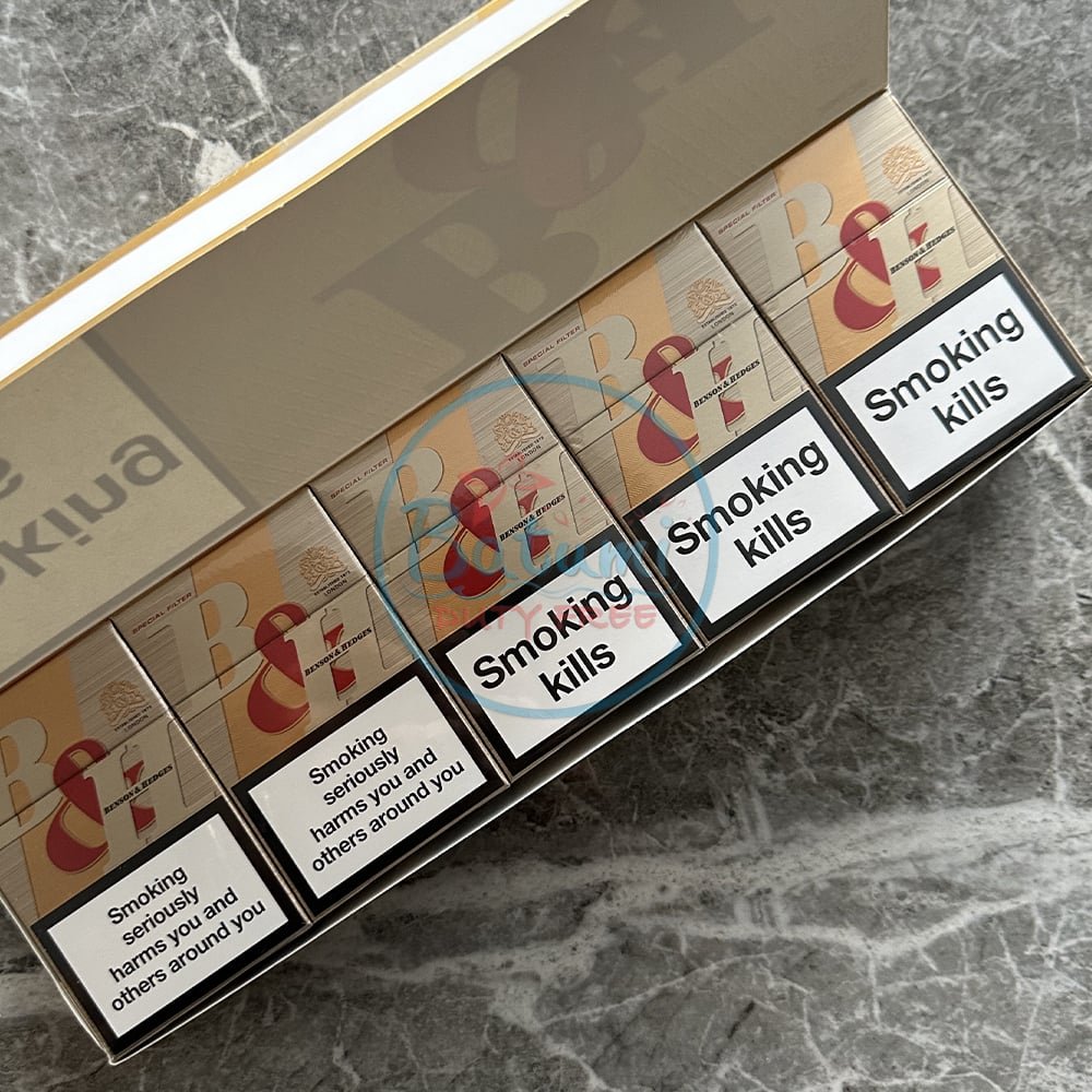 Benson & Hedges Gold King Size 20 Pack cigarettes UK