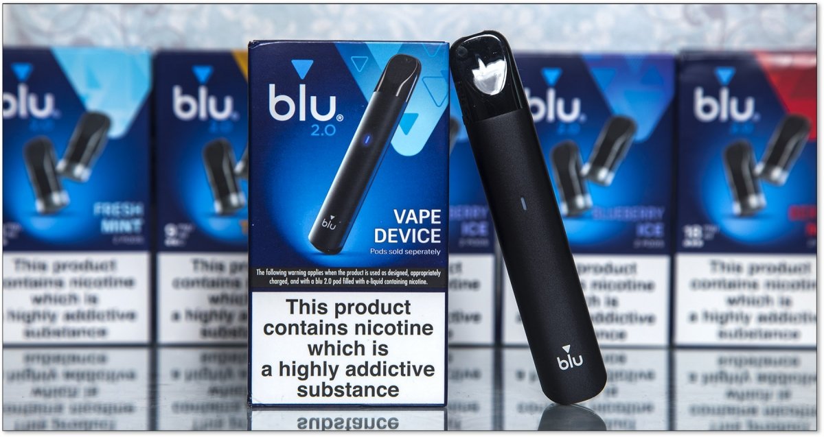 Blu 2.0 Rechargeable Vape Device | Ceramic Heating, USB-C, 400mAh
