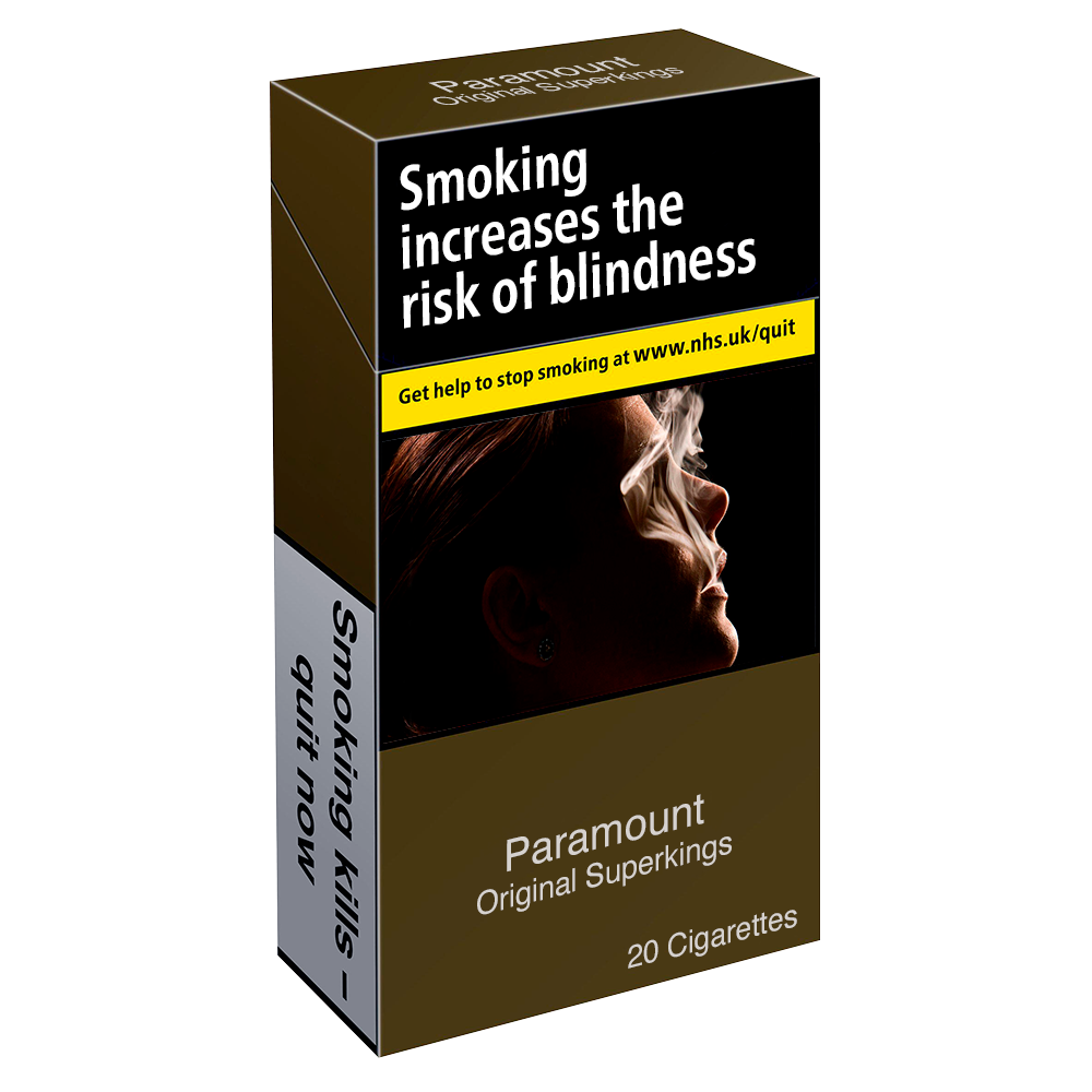 Paramount Original Superkings 20 Pack Full Flavour Virginia Cigarettes