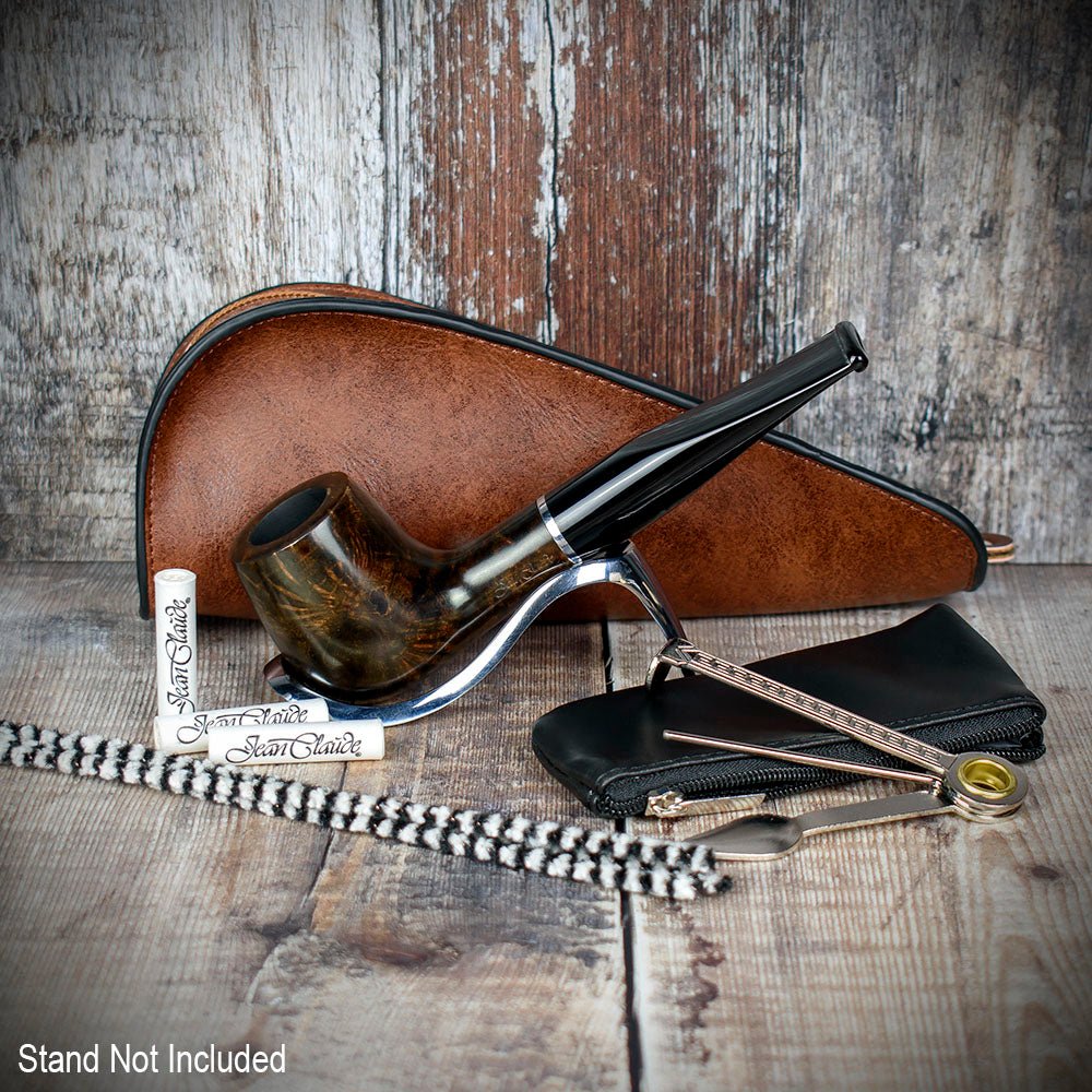 Smoke-King Pipe Smoker's Starter Kit with Straight Briar Pipe - Image 2