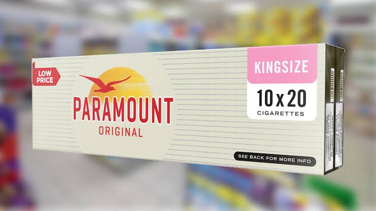 Paramount Original Superkings 20 Pack Full Flavour Virginia Cigarettes