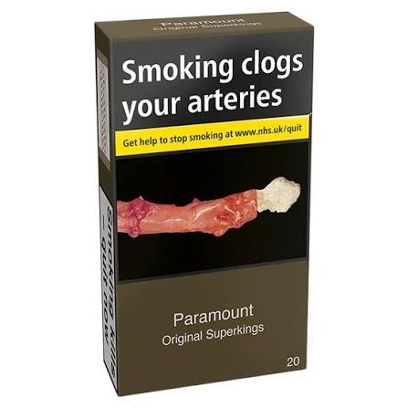 Paramount Original Superkings 20 Pack Full Flavour Virginia Cigarettes