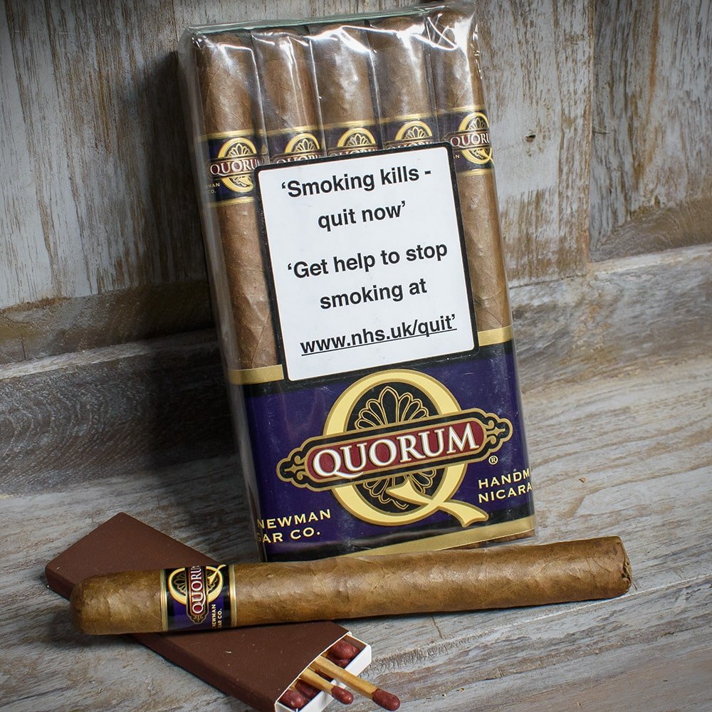 Quorum Classic Churchill Nicaraguan Handmade Cigar Single Stick - Image 3