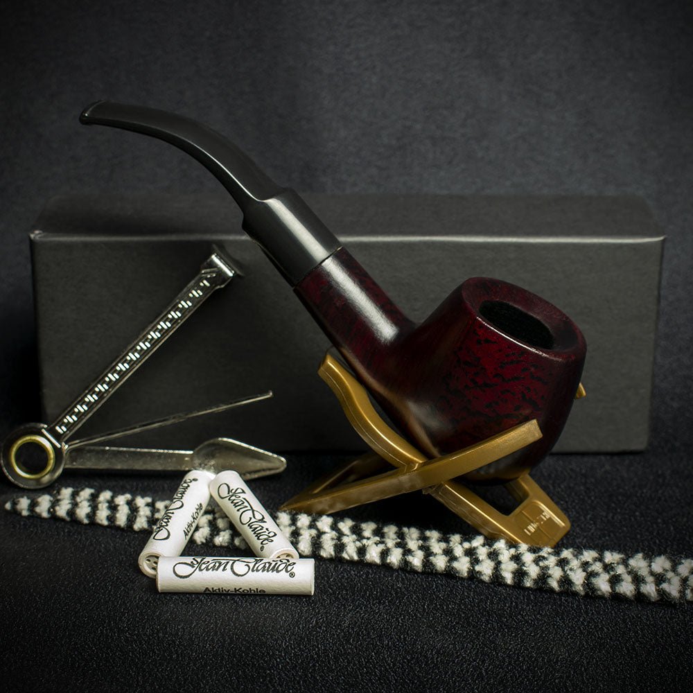 Mr Pipe Beginners Briar Smoking Pipe Starter Set - Image 3