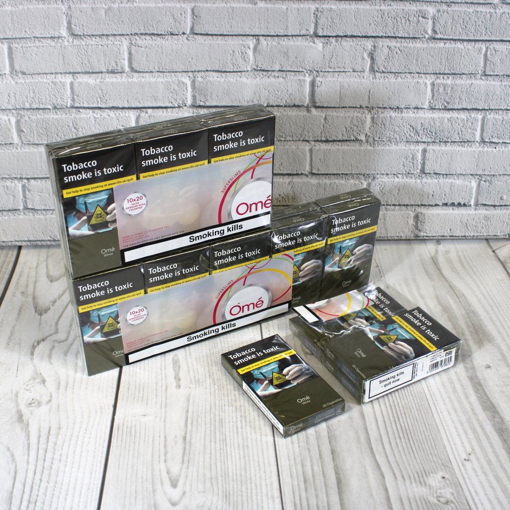 Buy Omé White Superslims 20 Pack Online UK