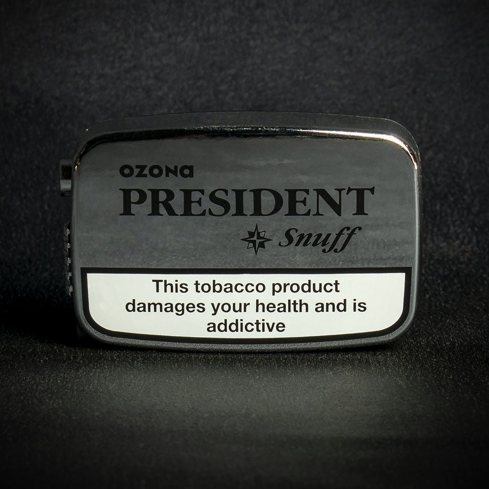 Ozona President German Snuff Menthol Eucalyptus 7g Tobacco Dispenser - Image 2