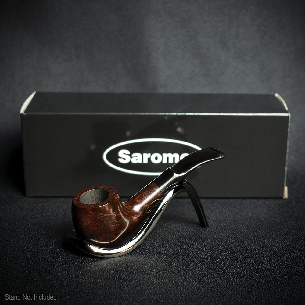 Sarome Dinky Briar Pipe Shape 7328 Italian Briar Wood - Image 2